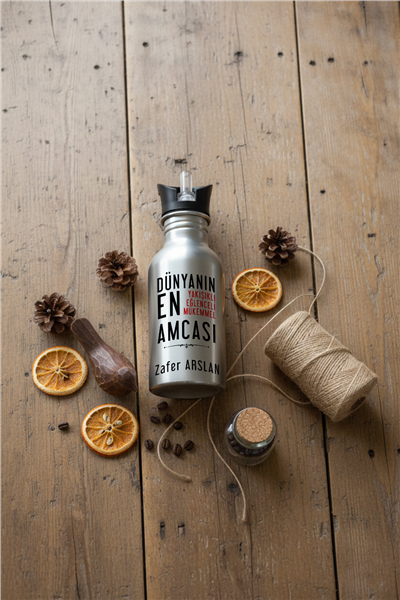 Mükemmel Amca Kişiye Özel Pipetli Matara