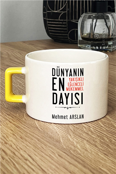 Mükemmel Dayı Kişiye Özel Lüks Fincan
