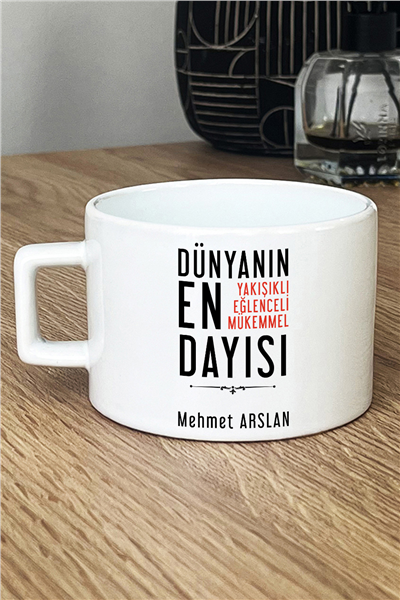 Mükemmel Dayı Kişiye Özel Lüks Fincan