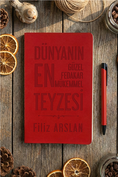 Mükemmel Teyze Kişiye Özel Defter ve Kalem