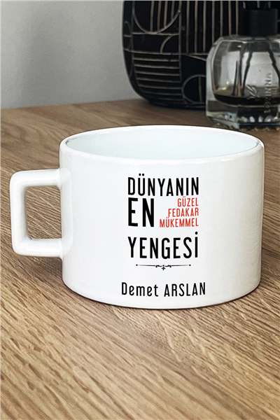 Mükemmel Yenge Kişiye Özel Lüks Fincan