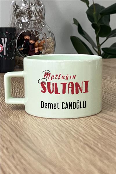 Mutfağın Sultanı Kişiye Özel Lüks Pastel Fincan