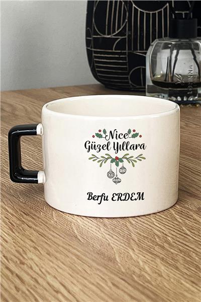 Nice Güzel Yıllara Kişiye Özel Lüks Fincan