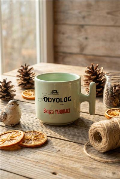 Odyolog Kişiye Özel T Pastel Kupa