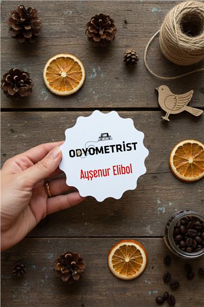 Odyometrist Kişiye Özel Bardak Altlığı