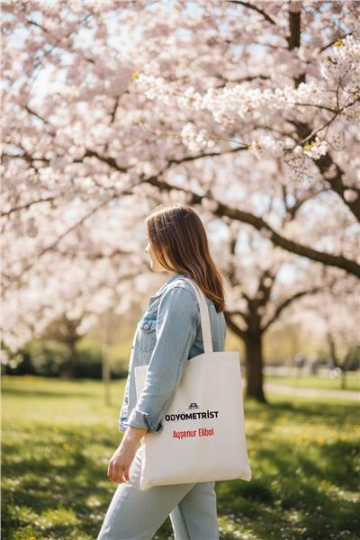 Odyometrist Kişiye Özel Bez Çanta