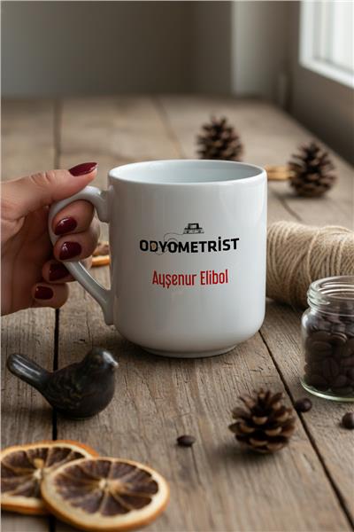 Odyometrist Kişiye Özel Kupa Bardak Standart