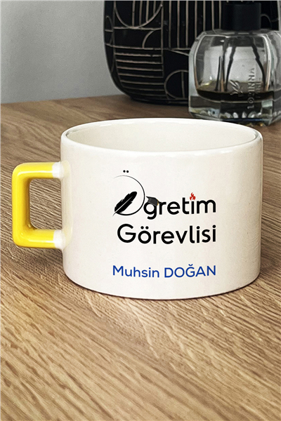 Öğretim Görevlisi Kişiye Özel Lüks Fincan