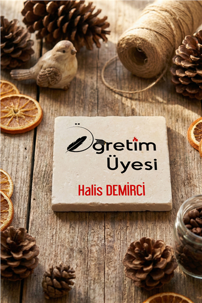 Öğretim Üyesi Kişiye Özel Bardak Altlığı