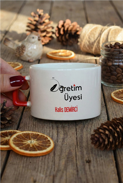 Öğretim Üyesi Kişiye Özel Lüks Fincan