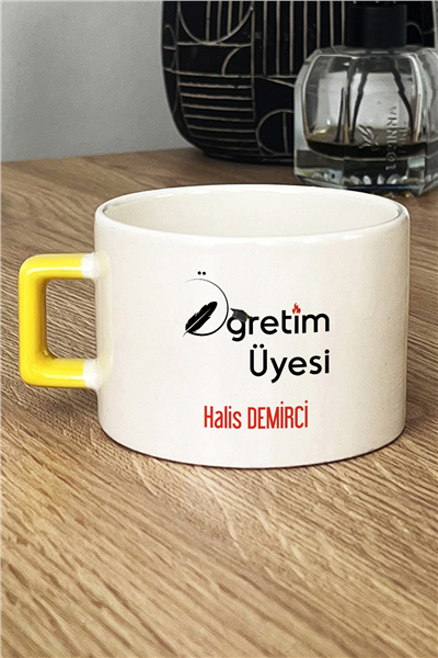 Öğretim Üyesi Kişiye Özel Lüks Fincan