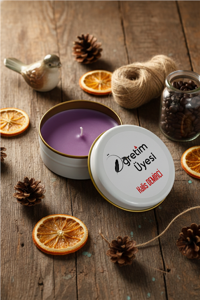 Öğretim Üyesi Kişiye Özel Mum