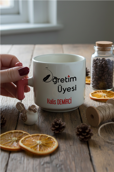 Öğretim Üyesi Kişiye Özel T Kupa
