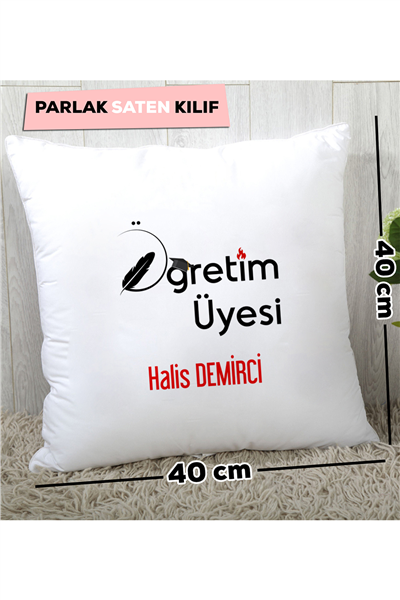 Öğretim Üyesi Kişiye Özel Yastık