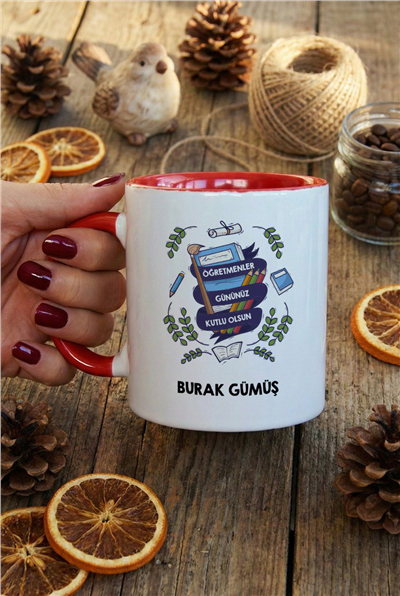Öğretmenler Günü Kişiye Özel Kupa Bardak Standart