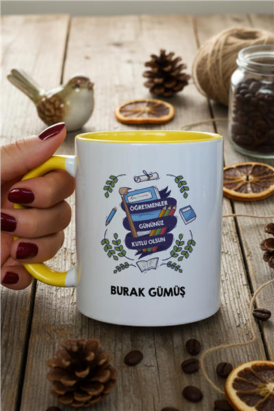 Öğretmenler Günü Kişiye Özel Kupa Bardak Standart