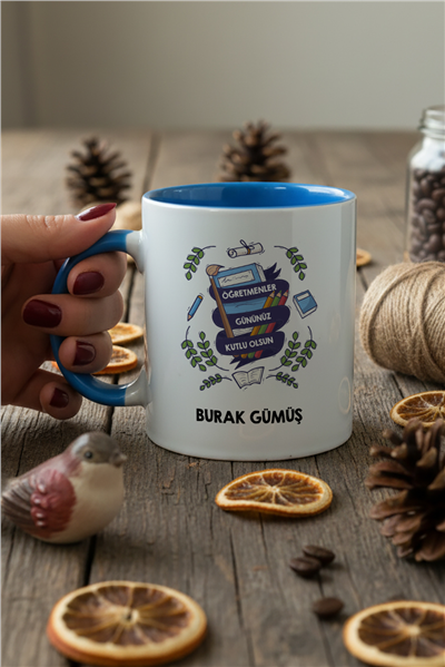 Öğretmenler Günü Kişiye Özel Kupa Bardak Standart