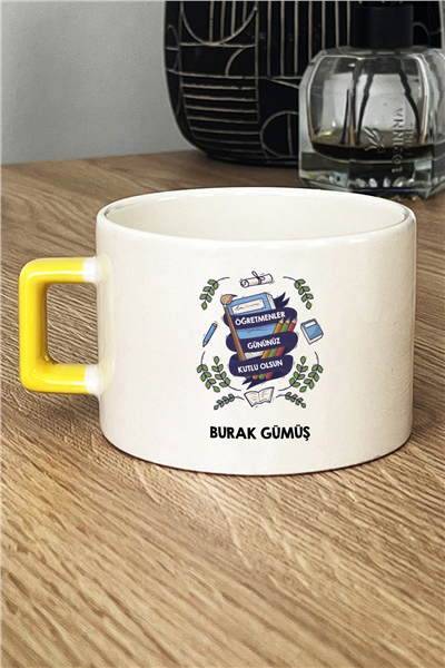 Öğretmenler Günü Kişiye Özel Lüks Fincan