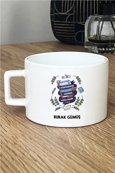Öğretmenler Günü Kişiye Özel Lüks Fincan