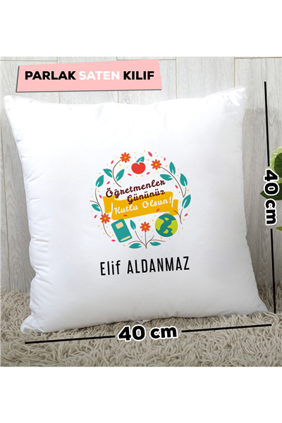 Öğretmenler Günü Kişiye Özel Yastık