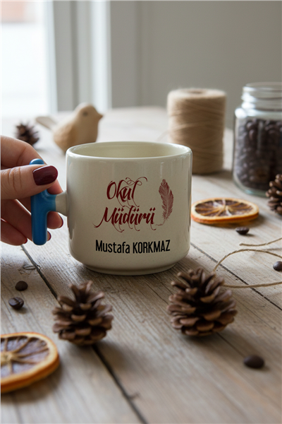 Okul Müdürü Kişiye Özel T Kupa