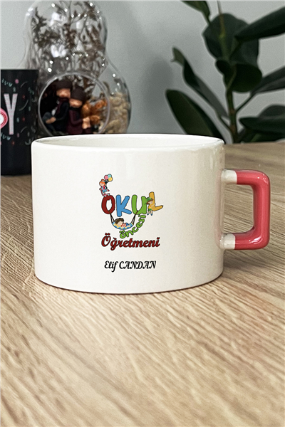 Okul Öncesi Öğretmeni Kişiye Özel Lüks Fincan