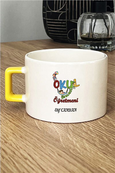 Okul Öncesi Öğretmeni Kişiye Özel Lüks Fincan