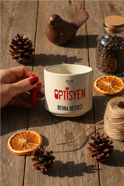 Optisyen Kişiye Özel T Kupa