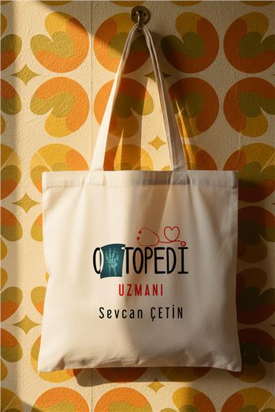 Ortopedi Uzmanı Kişiye Özel Bez Çanta
