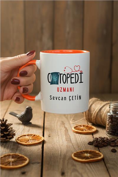 Ortopedi Uzmanı Kişiye Özel Kupa Bardak Standart