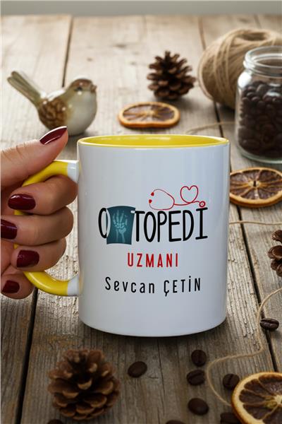 Ortopedi Uzmanı Kişiye Özel Kupa Bardak Standart