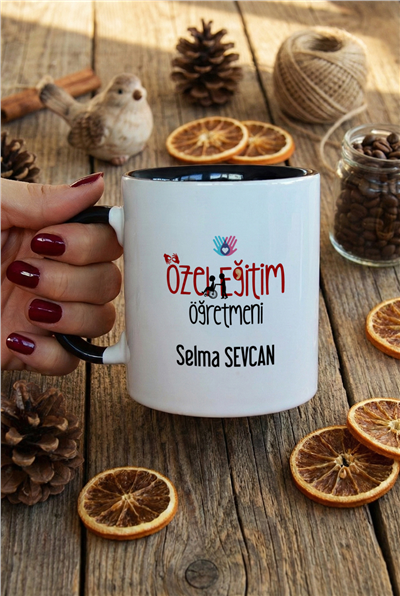 Özel Eğitim Öğretmeni Kişiye Özel Kupa Bardak Standart