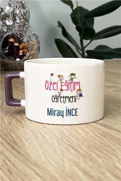 Özel Eğitim Öğretmeni Kişiye Özel Lüks Fincan