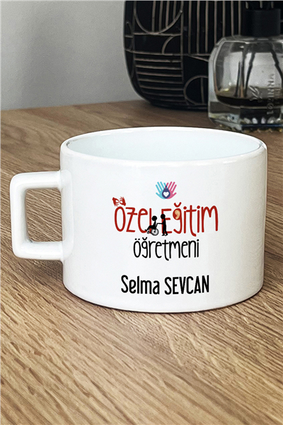 Özel Eğitim Öğretmeni Kişiye Özel Lüks Fincan
