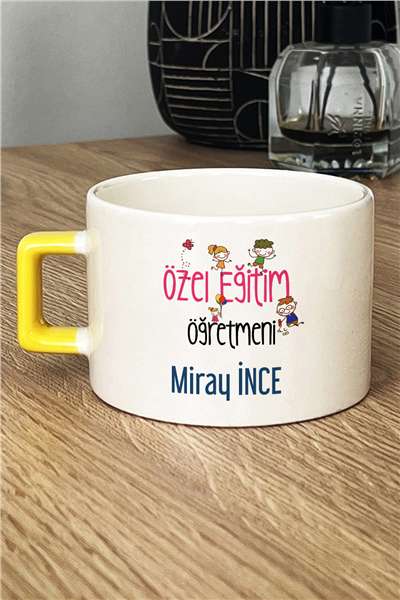 Özel Eğitim Öğretmeni Kişiye Özel Lüks Fincan