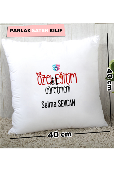 Özel Eğitim Öğretmeni Kişiye Özel Yastık