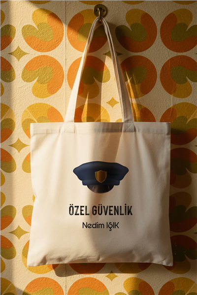 Özel Güvenlik Kişiye Özel Bez Çanta