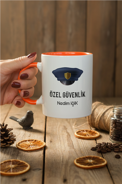 Özel Güvenlik Kişiye Özel Kupa Bardak Standart