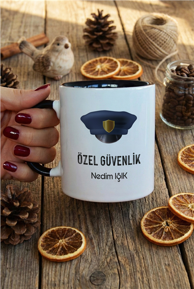 Özel Güvenlik Kişiye Özel Kupa Bardak Standart
