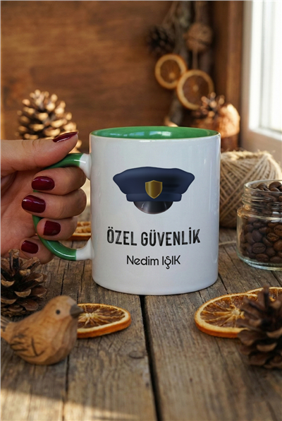Özel Güvenlik Kişiye Özel Kupa Bardak Standart