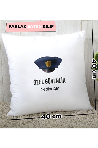 Özel Güvenlik Kişiye Özel Yastık