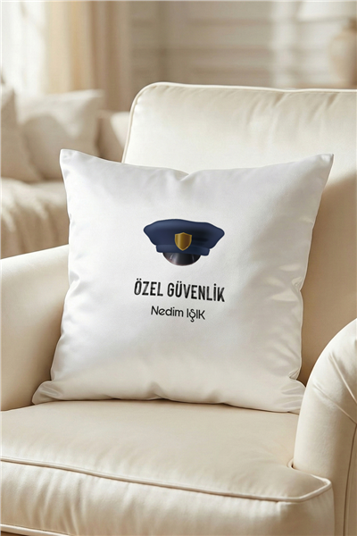 Özel Güvenlik Kişiye Özel Yastık