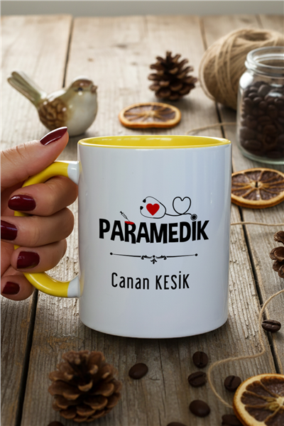 Paramedik Kişiye Özel Kupa Bardak Standart