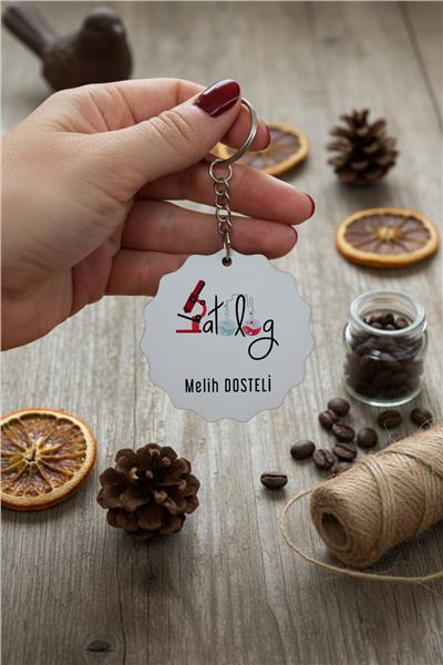 Patolog Kişiye Özel Anahtarlık