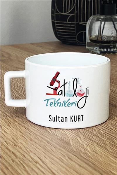 Patoloji Teknikeri Kişiye Özel Lüks Fincan