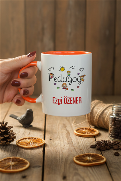 Pedagog Kişiye Özel Kupa Bardak Standart