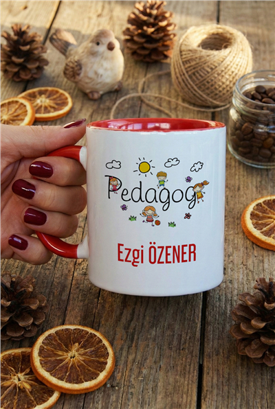 Pedagog Kişiye Özel Kupa Bardak Standart