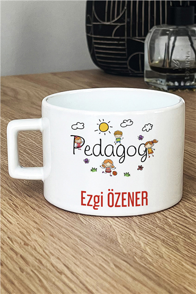 Pedagog Kişiye Özel Lüks Fincan