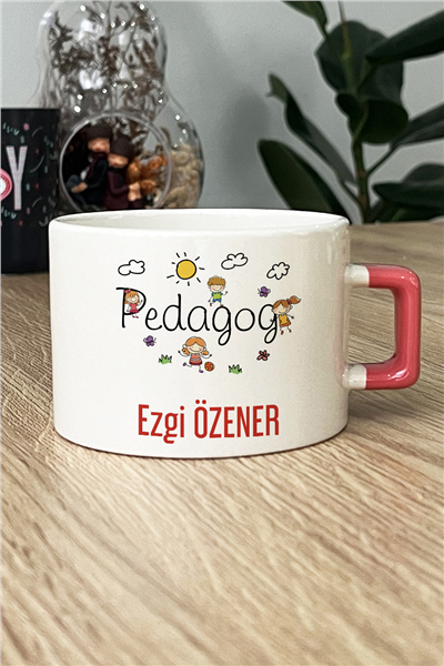 Pedagog Kişiye Özel Lüks Fincan