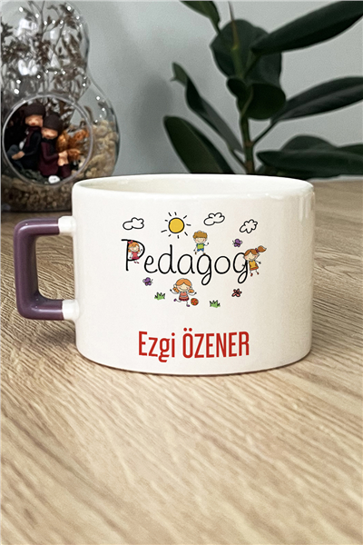 Pedagog Kişiye Özel Lüks Fincan